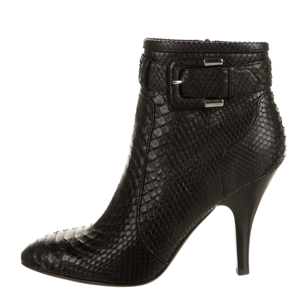 Burberry Python Boots Size 39.5